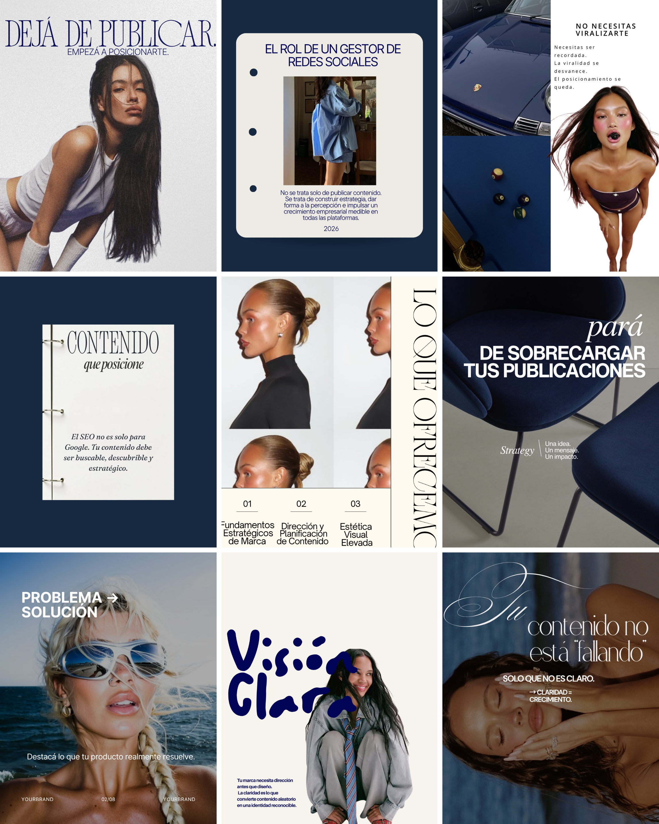 Colección Azul