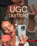 Portfolio UGC Editable Canva